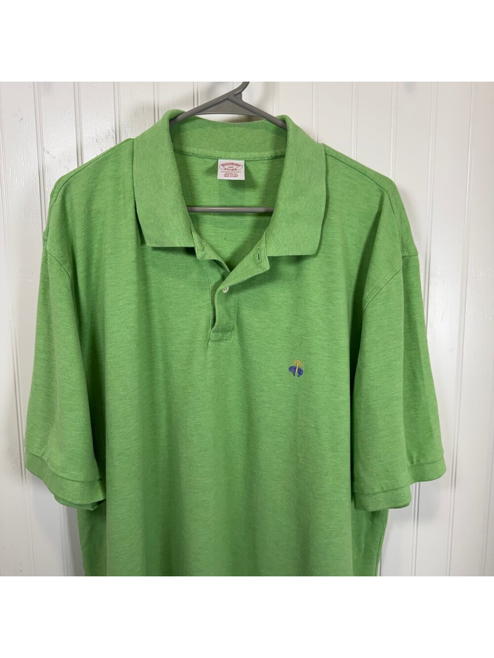 Brooks Brothers Original Fit 100% Cotton Performance Polo Shirt Men's XXL